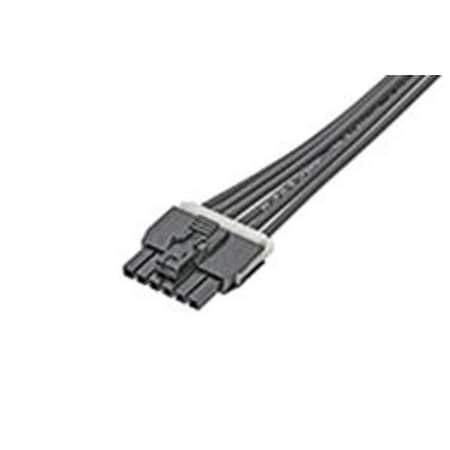 Molex Nano-Fit-To-Nano-Fit Off-The-Shelf (Ots) Cable Assembly, Single Row, 150.00Mm Length 1451300601
